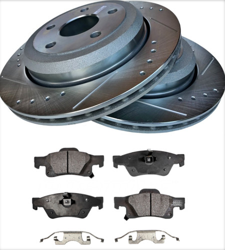 Drilled brake discs - discs, +