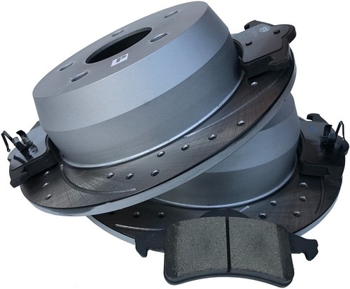 Drilled brake discs - drilled, +