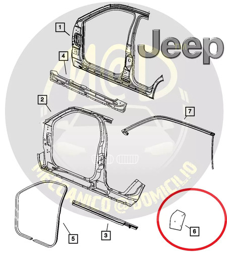 Oem 55396276ac side - oem,