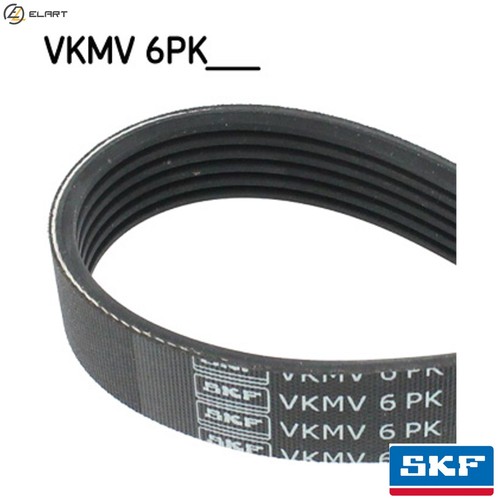 Vribbed belt vkmv 6pk2260 for - belt,