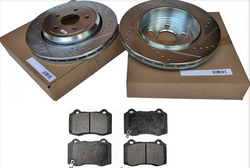 Drilled brake discs - brake, +