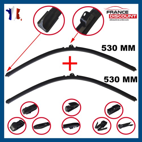 Flat windshield wipers 530 - wipers, +