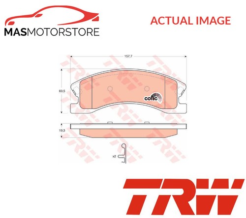 Brake pads set braking pad - braking,