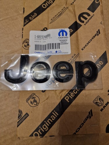 Mopar hood nameplate - mopar,